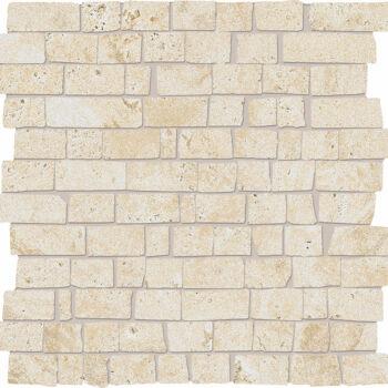 Unika Limestone 30x30x0,95 Minimal Mosaic Mini Block Cream Nat