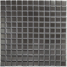 Barcelona 30x30x0,6 Silver Matt Metallic Porcelain Glazed Square