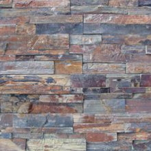 Stonepanel Multi color  15x60x1,5/2,5