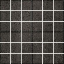 Gaya concrete 30x30x0,95 dark mosaico